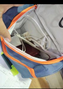 Blue Cosmetic Bag