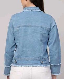 Frayed Denim Jacket
