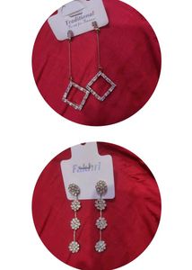 2 Pair Earrings