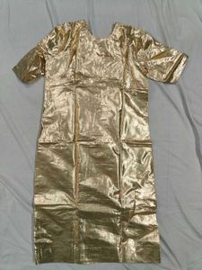 Gold Tone Ethnic Dress