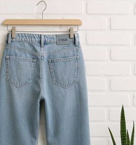 Wide Leg Denim Jeans- DNMX