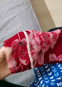 Floral Print Kurta