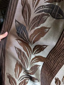 Brown Golden Curtains