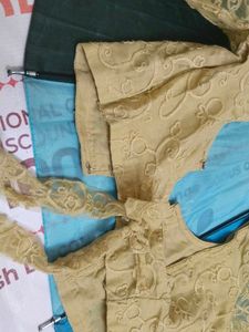 Golden Lace Blouse
