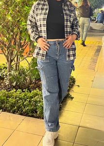 Cargo Jeans & Flannel