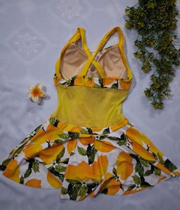 Lemon Print Swim Suit 🍋✨️