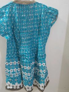 Floral Print Tunic Top/Kurta