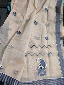 Elegant Embroidered Saree