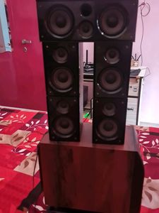 5.1 Channel Home Theater Speaker System with Subwo