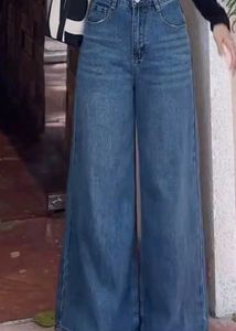 Wide Leg Jeans //BAGGY WASHED