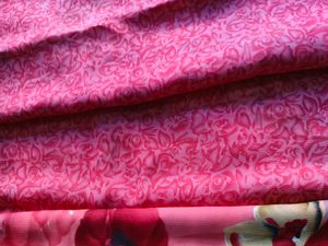 Red Floral Saree
