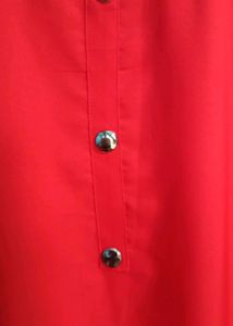 Red Cotton Kurti