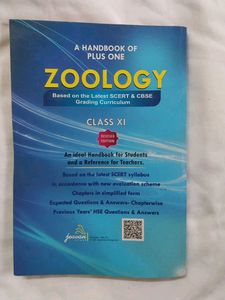 Zoology Text Book Plus One
