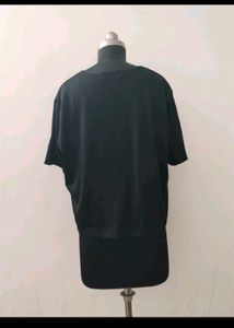 Elegant Black plus size Top