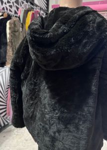 Black Farr Jackets With Cap