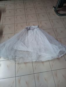 White CANCAN skirt