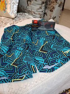 Speedo Swim Trunks & Goggles