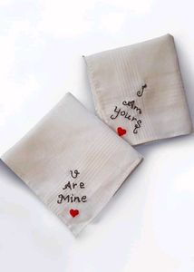 Love inspired Embroidered Handkerchiefs
