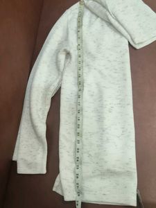 Trendy Fashionable Men&#39;s Cream Full Sleeve Hoodie