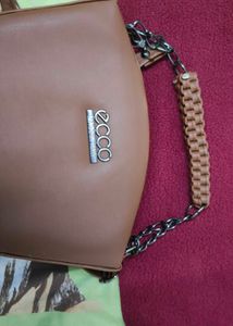 like new Ecco Brown Handbag