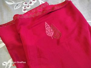 Rose Pink Saree
