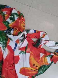 Floral Print Matching Set