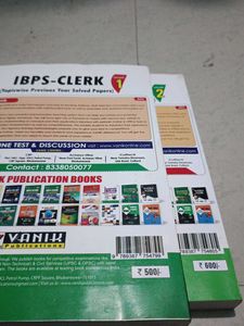 IBPS-CLERK Exam Prep Books