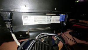 AOC LCD Monitors In Good Working Condition