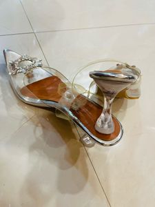 Elegant Clear Heels