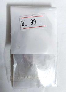 Red &amp; Gold Decorative Saree Pin