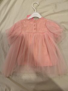 Cute Pink Dress &amp; Headband