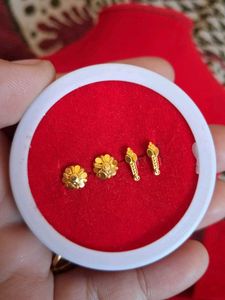 Beautiful New Flower Desine Studs