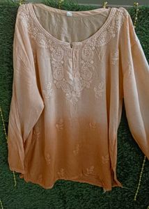 Embroidered Tunic Top