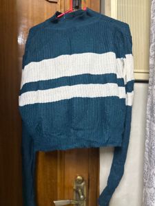 Striped Knit Sweater