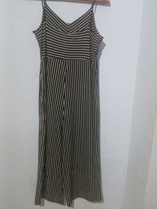 Striped Spaghetti Strap Jumpsuit