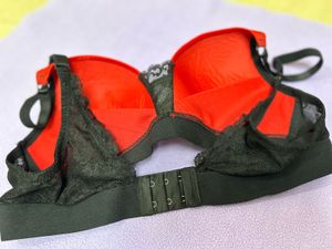 Red &amp; Black Bra