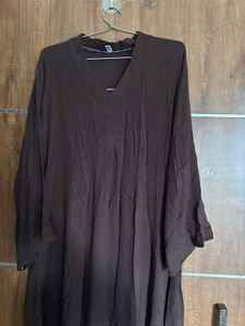 Coffee Coloured Kurta Set