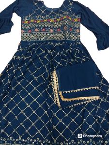 Nevy Blue Colour Gown