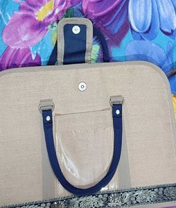 Stylish Beige Laptop Bag