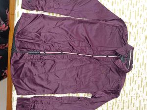 Stylish Purple Shirt(large Slimfit)