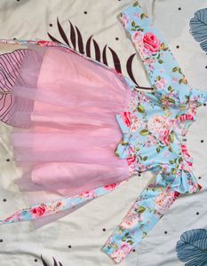 Floral Tulle Dress