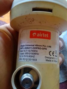 Airtel Single Universal LNB For Satellite Dish Se