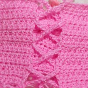 Crochet Flower Crop Top