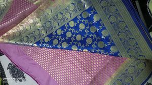 Luxurious Teal Blue Saree