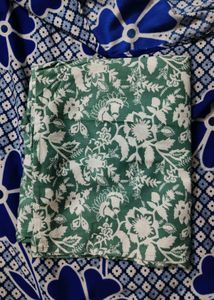 Green Floral kurti