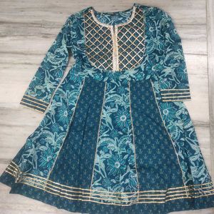 Floral Print Kurta Set