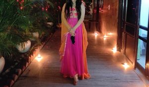 Orange Pink Suit
