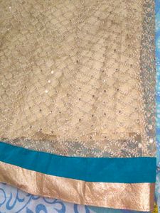 Golden Ethnic Skirt
