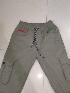 Olive Green Cargo Pants