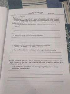 ENGLISH QUESTION Bank And Workbook 2025 Class 10